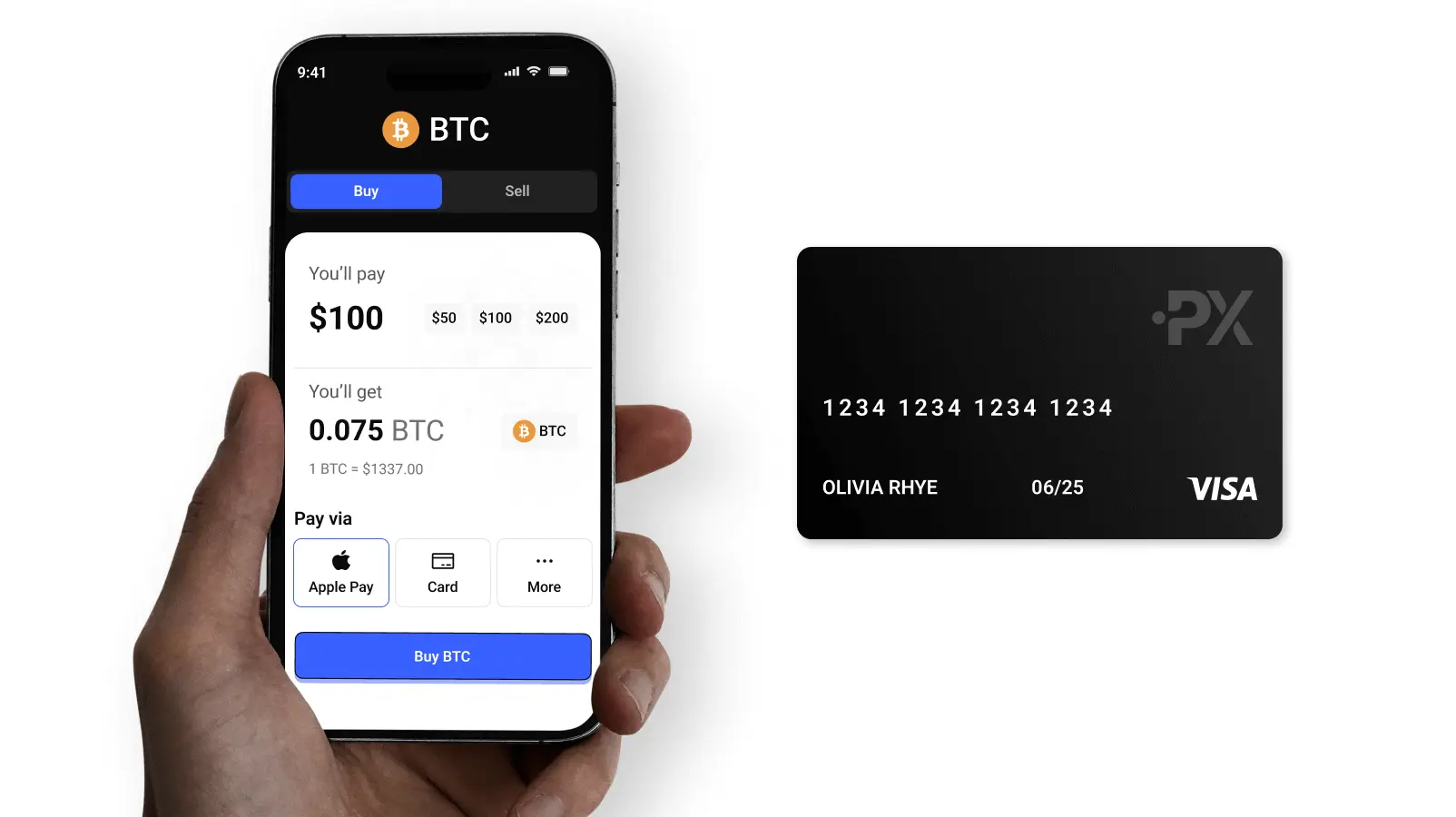 Buy Crypto preview